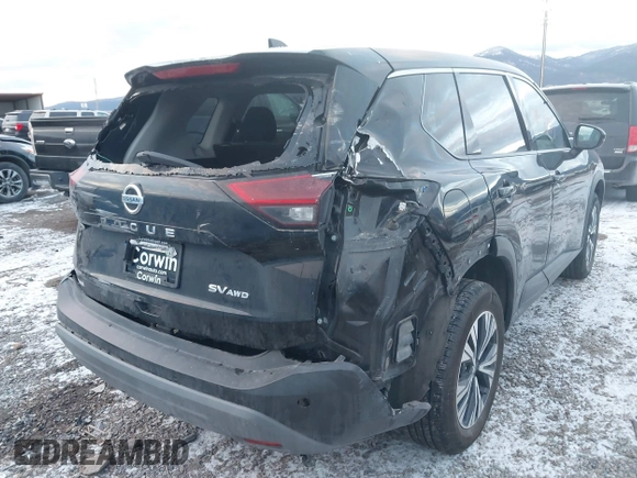 2021 Nissan Rogue SV z VIN 5N1AT3BB9MC738066, wystawiony jako IAAI lot #41009183 z przebiegiem 73 802 mil mil oraz . Historia ofert i sprzedaży dostępna na DreamBid. Obrazek 6.