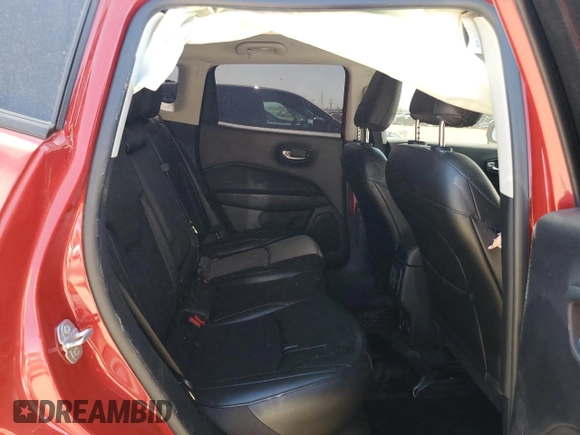 2021 Jeep Compass Latitude with VIN 3C4NJDBB8MT555442, listed as a Copart auction lot 56505235 with 39,793 mi miles and Salvage title. Bid and sale history available at DreamBid. Image 10.