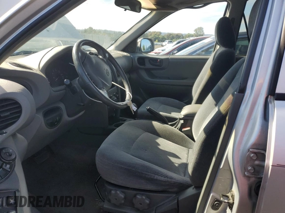 2001 Hyundai Santa Fe GLS with VIN KM8SC83D71U011483, listed as a Copart auction lot 72519174 with 138,901 mi miles and Salvage Title. Bid and sale history available at carsss.com. Image 7.