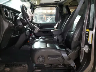 2022 Jeep Wrangler Unlimited Sahara with VIN 1C4HJXEG1NW109232, listed as a Copart auction lot 47986955 with 38,248 mi miles and Salvage title. Bid and sale history available at DreamBid. Image 7.