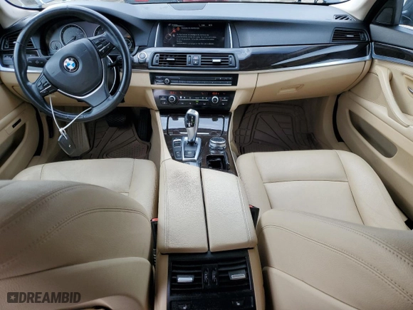 2015 BMW 5 Series 528i xDrive with VIN WBA5A7C54FD627480, listed as a Copart auction lot 53152875 with 146,389 mi miles and Clean Title. Bid and sale history available at carsss.com. Image 8.