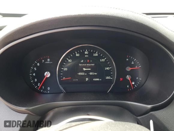 2018 Kia Sorento EX with VIN 5XYPH4A51JG340200, listed as a Copart auction lot 56343885 with 45,896 mi miles and Salvage title. Bid and sale history available at DreamBid. Image 9.