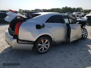 2015 Cadillac ATS Sedan Luxury AWD with VIN 1G6AH5R33F0138084, listed as a Copart auction lot 57508244 with 0 mi miles and Non Repairable. Bid and sale history available at carsss.com. Image 3.