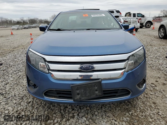 2010 Ford Fusion SE with VIN 3FAHP0HAXAR267083, listed as a Copart auction lot 52255395 with 0 mi miles and Salvage Title. Bid and sale history available at carsss.com. Image 5.