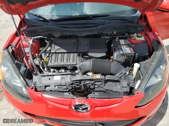 2013 Mazda Mazda2 Sport with VIN JM1DE1KY3D0170077, listed as a Copart auction lot 71155064 with 115,714 mi miles and Salvage Title. Bid and sale history available at carsss.com. Image 12.