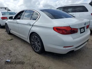 2018 BMW 5 Series 540i with VIN WBAJE5C56JG917718, listed as a Copart auction lot 79046204 with Not Provided miles and Non Repairable. Bid and sale history available at carsss.com. Image 2.