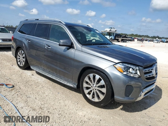 2017 Mercedes-Benz GLS with VIN 4JGDF6EE7HA847879, listed as a Copart auction lot 62771813 with 78,784 mi miles. Bid and sale history available at carsss.com. Image 4.