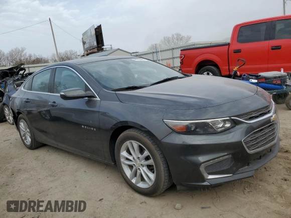 2016 Chevrolet Malibu LT with VIN 1G1ZE5STXGF248477, listed as a Copart auction lot 48372495 with 113,450 mi miles and Salvage Title. Bid and sale history available at DreamBid. Image 4.