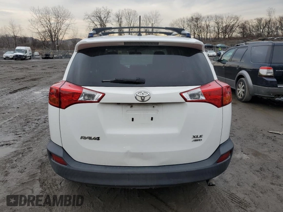 2013 Toyota RAV4 XLE with VIN JTMRFREV2DD038939, listed as a Copart auction lot 85413964 with 128,455 mi miles and Non repairable. Bid and sale history available at DreamBid. Image 6.