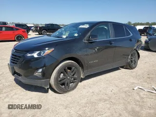 2021 Chevrolet Equinox LT with VIN 3GNAXKEV1ML360474, listed as a Copart auction lot 46172785 with 33,005 mi miles and Salvage Title. Bid and sale history available at carsss.com. Image 1.