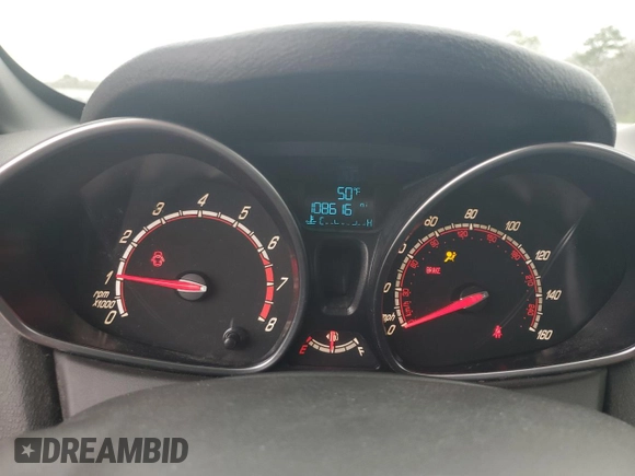2015 Ford Fiesta ST with VIN 3FADP4GX7FM148407, listed as a Copart auction lot 46087425 with 108,616 mi miles and Clean Title. Bid and sale history available at carsss.com. Image 9.