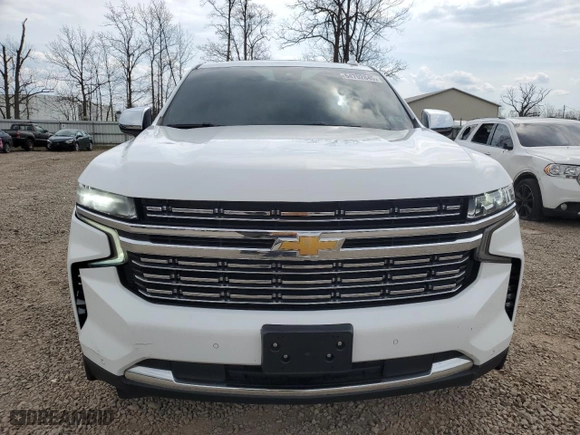 2023 Chevrolet Tahoe Premier with VIN 1GNSKSKD0PR217513, listed as a Copart auction lot 54702845 with 55,424 mi miles and Salvage Title. Bid and sale history available at carsss.com. Image 5.