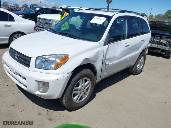 2003 Toyota RAV4 with VIN JTEGH20V530087358, listed as a IAAI auction lot 41946177 with 232,628 mi miles. Bid and sale history available at carsss.com. Image 19.