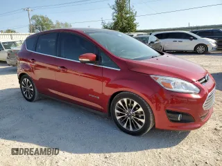 2017 Ford C-Max Titanium z VIN 1FADP5DU6HL100322, wystawiony jako Copart lot #75319584 z przebiegiem 75 048 mil mil oraz Szkoda całkowita • Salvage title. Historia ofert i sprzedaży dostępna na DreamBid. Obrazek 4.
