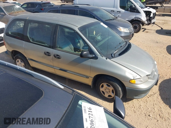 1999 Dodge Caravan с VIN 2B4FP25B3XR273815, выставлен на аукционе IAAI как лот 42074195 с пробегом 169 591 миль миль и . История ставок и продаж доступна на DreamBid. Изображение 1.