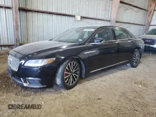 2018 Lincoln Continental Select with VIN 1LN6L9SK2J5603536, listed as a Copart auction lot 82035034 with 221,142 mi miles and Salvage Title. Bid and sale history available at carsss.com. Image 1.