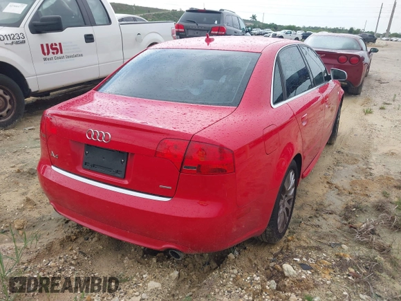 2008 Audi A4 2.0T z VIN WAUDF78E28A164524, wystawiony jako IAAI lot #42388121 z przebiegiem 98 525 mil mil oraz . Historia ofert i sprzedaży dostępna na DreamBid. Obrazek 4.