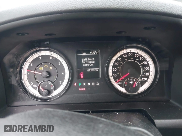 2020 Ram 1500 Classic Tradesman with VIN 1C6RR6FT8LS147989, listed as a IAAI auction lot 41385946 with 82,237 mi miles. Bid and sale history available at carsss.com. Image 7.
