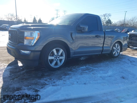 2022 Ford F-150 XL with VIN 1FTMF1E58NKE13712, listed as a IAAI auction lot 41360118 with 26,097 mi miles and . Bid and sale history available at DreamBid. Image 23.