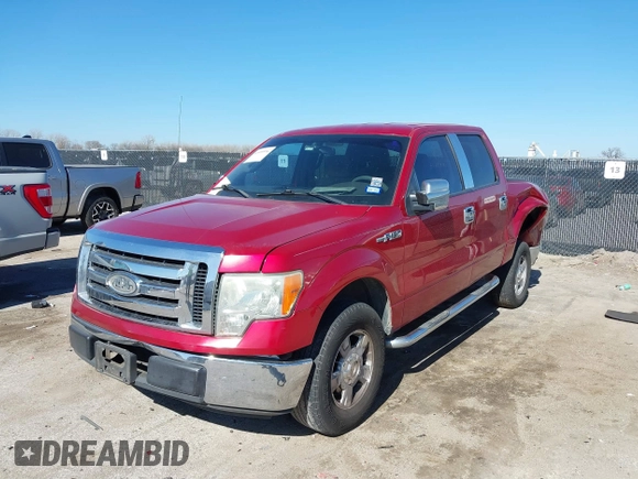 2010 Ford F-150 XL with VIN 1FTEW1C84AFB78455, listed as a IAAI auction lot 41489596 with 190,651 mi miles. Bid and sale history available at carsss.com. Image 17.