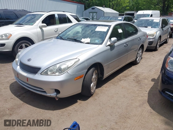 2005 Lexus ES 350 z VIN JTHBA30G555112225, wystawiony jako IAAI lot #42401927 z przebiegiem 234 189 mil mil oraz . Historia ofert i sprzedaży dostępna na DreamBid. Obrazek 2.