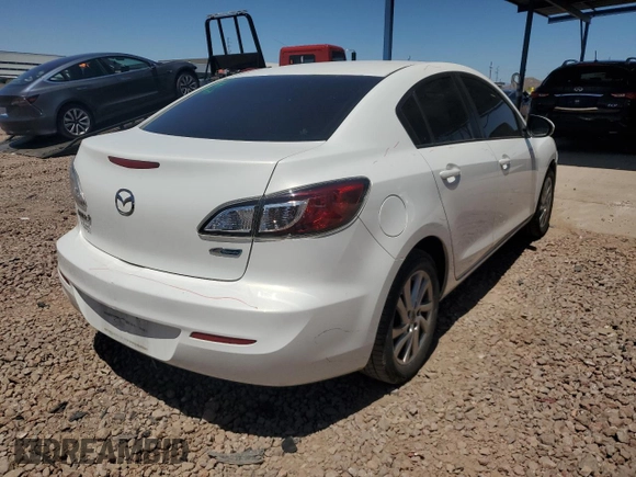 2012 Mazda 3 i Touring with VIN JM1BL1V71C1648831, listed as a Copart auction lot 54209205 with 153,182 mi miles and Salvage Title. Bid and sale history available at DreamBid. Image 3.