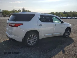 2018 Chevrolet Traverse Premier with VIN 1GNEVJKW4JJ126511, listed as a Copart auction lot 70698584 with 110,059 mi miles and Salvage Title. Bid and sale history available at carsss.com. Image 3.