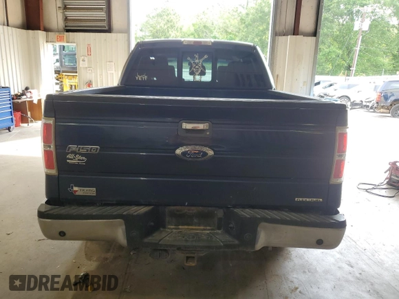 2013 Ford F-150 XL with VIN 1FTFW1CF1DFA60838, listed as a Copart auction lot 54745525 with 226,670 mi miles and Salvage Title. Bid and sale history available at carsss.com. Image 6.