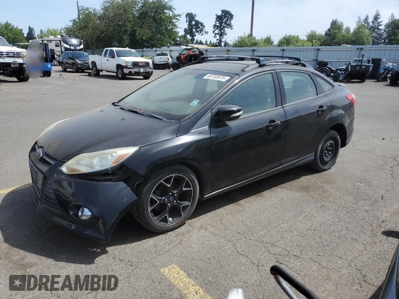 2013 Ford Focus SE with VIN 1FADP3F23DL373924, listed as a Copart auction lot 60703875 with 75,171 mi miles and Clean title. Bid and sale history available at DreamBid. Image 1.
