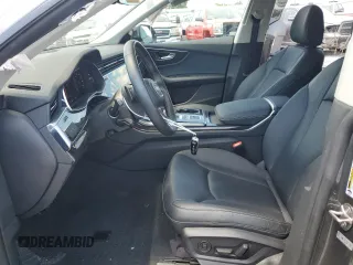 2021 Audi Q8 Premium Plus with VIN WA1BVAF10MD034366, listed as a Copart auction lot 59676554 with 50,640 mi miles and Salvage Title. Bid and sale history available at carsss.com. Image 7.