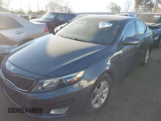 2015 Kia Optima LX with VIN KNAGM4A76F5624013, listed as a IAAI auction lot 41887296 with 224,720 mi miles. Bid and sale history available at carsss.com. Image 17.