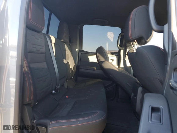 2023 Nissan Frontier PRO-4X with VIN 1N6ED1EK4PN669702, listed as a Copart auction lot 41687475 with 8,855 mi miles and Salvage Title. Bid and sale history available at carsss.com. Image 10.