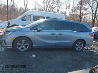 2019 Honda Odyssey EX with VIN 5FNRL6H50KB074265, listed as a IAAI auction lot 40964685 with 74,719 mi miles and . Bid and sale history available at DreamBid. Image 14.