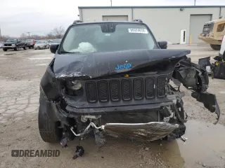 2017 Jeep Renegade Altitude with VIN ZACCJABH0HPG05936, listed as a Copart auction lot 86924814 with Not provided miles and Salvage title. Bid and sale history available at DreamBid. Image 5.