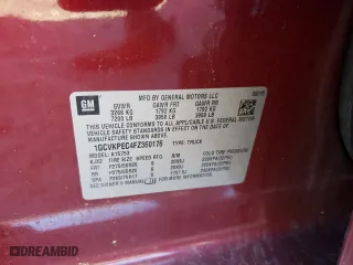2015 Chevrolet Silverado 1500 Work Truck with VIN 1GCVKPEC4FZ360176, listed as a Copart auction lot 43049745 with 70,348 mi miles and Salvage Title. Bid and sale history available at carsss.com. Image 13.