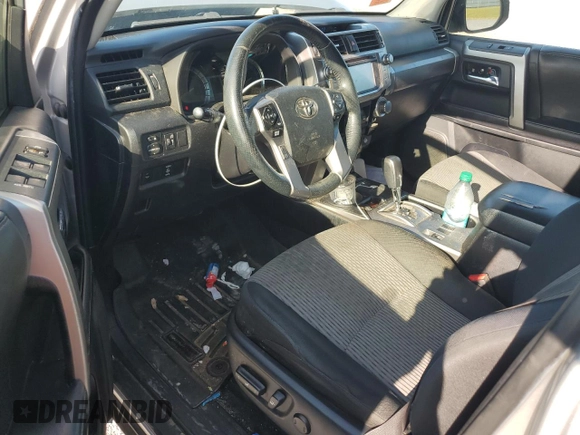 2016 Toyota 4Runner SR5 with VIN JTEZU5JR6G5122702, listed as a Copart auction lot 57997125 with 75,594 mi miles and Salvage title. Bid and sale history available at DreamBid. Image 8.