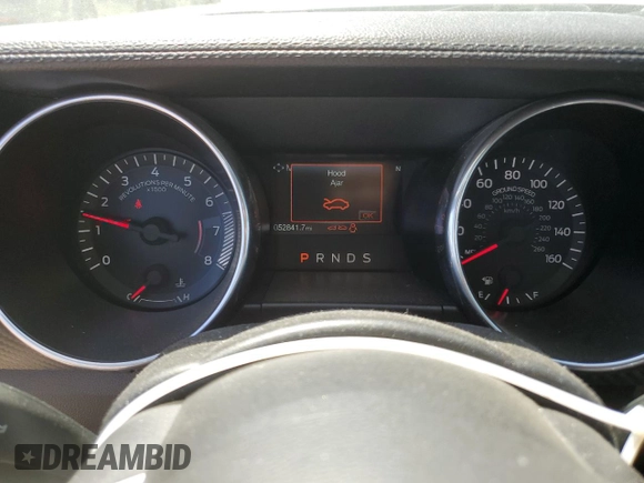 2018 Ford Mustang EcoBoost z VIN 1FA6P8TH3J5129320, wystawiony jako Copart lot #57812415 z przebiegiem 52 841 mil mil oraz Szkoda całkowita • Salvage title. Historia ofert i sprzedaży dostępna na DreamBid. Obrazek 9.