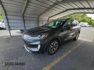 2020 Ford Escape Titanium Hybrid with VIN 1FMCU0DZ2LUB82013, listed as a IAAI auction lot 42727391 with 92,623 mi miles and . Bid and sale history available at DreamBid. Image 9.