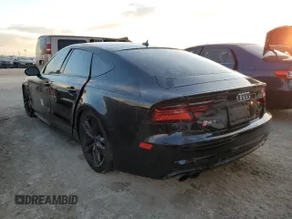 2018 Audi S7 Premium Plus with VIN WAUWFAFC2JN018243, listed as a Copart auction lot 76767264 with 0 mi miles and Non Repairable. Bid and sale history available at carsss.com. Image 2.