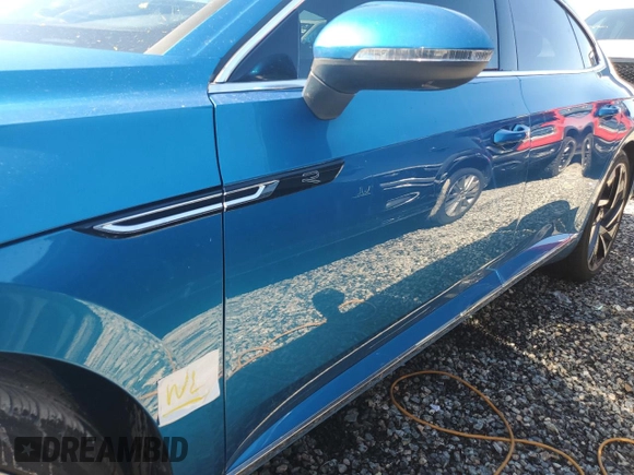 2023 Volkswagen Arteon SEL Premium R-Line with VIN WVWTR7ANXPE012773, listed as a Copart auction lot 74358314 with Not provided miles and Non repairable. Bid and sale history available at DreamBid. Image 12.