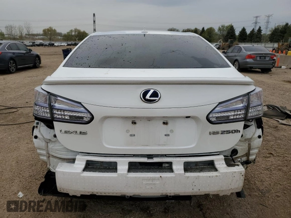 2010 Lexus HS 250h z VIN JTHBB1BA1A2011138, wystawiony jako Copart lot #55086155 z przebiegiem 289 412 mil mil oraz Szkoda całkowita • Salvage title. Historia ofert i sprzedaży dostępna na DreamBid. Obrazek 6.