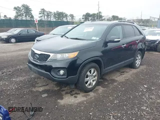 2011 Kia Sorento LX with VIN 5XYKT4A18BG186432, listed as a IAAI auction lot 42065088 with 202,122 mi miles. Bid and sale history available at carsss.com. Image 2.