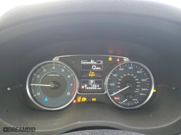 2016 Subaru Impreza Wagon 2.0i Sport Premium with VIN JF1GPAS69G8322011, listed as a Copart auction lot 46073585 with 183,266 mi miles and Salvage Title. Bid and sale history available at carsss.com. Image 9.