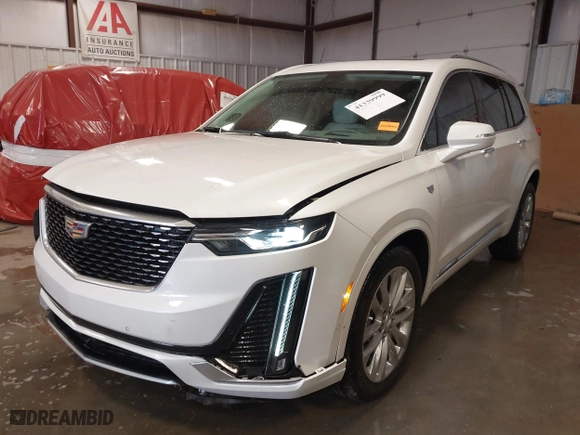 2020 Cadillac XT6 AWD Premium Luxury with VIN 1GYKPDRS3LZ151733, listed as a IAAI auction lot 41339999 with 60,605 mi miles. Bid and sale history available at carsss.com. Image 18.