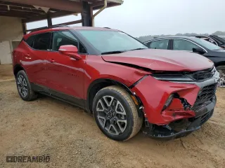 2024 Chevrolet Blazer RS with VIN 3GNKBERS6RS278922, listed as a Copart auction lot 79643724 with 6,334 mi miles and Salvage Title. Bid and sale history available at carsss.com. Image 4.