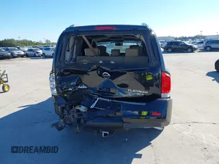 2011 Nissan Armada SV with VIN 5N1BA0ND7BN606270, listed as a IAAI auction lot 41599862 with 110,399 mi miles and . Bid and sale history available at DreamBid. Image 16.