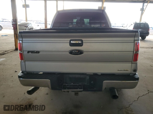 2012 Ford F-150 XL with VIN 1FTFW1EF1CKE10648, listed as a Copart auction lot 63333505 with 160,764 mi miles and Salvage title. Bid and sale history available at DreamBid. Image 6.