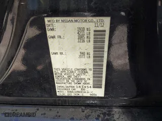 2013 Nissan Altima 2.5 SV with VIN 1N4AL3AP4DC183454, listed as a IAAI auction lot 42060944 with 126,896 mi miles. Bid and sale history available at carsss.com. Image 9.