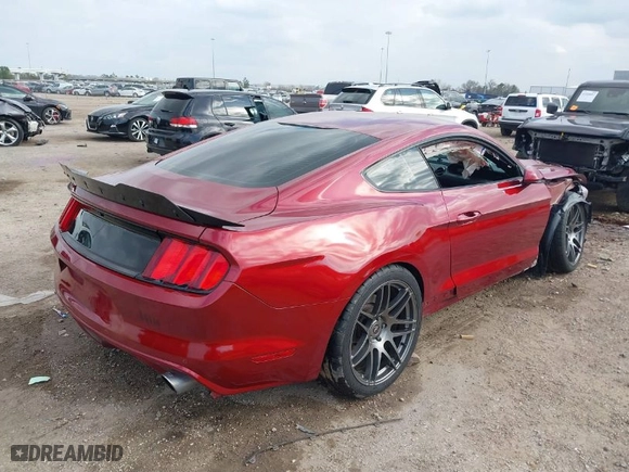 2017 Ford Mustang GT with VIN 1FA6P8CF1H5277667, listed as a IAAI auction lot 41532238 with 34,135 mi miles. Bid and sale history available at carsss.com. Image 4.