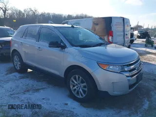2014 Ford Edge Limited with VIN 2FMDK3K9XEBA45036, listed as a IAAI auction lot 41350690 with 129,189 mi miles. Bid and sale history available at carsss.com. Image 1.